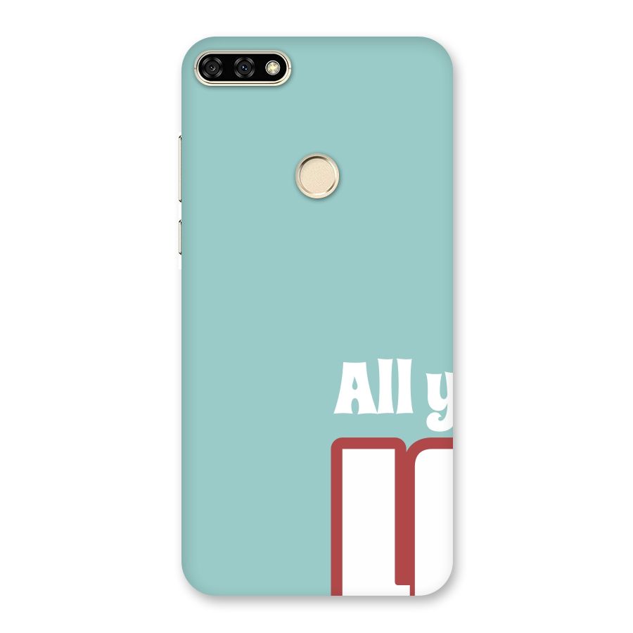 All You Need Is Love Back Case for Honor 7A