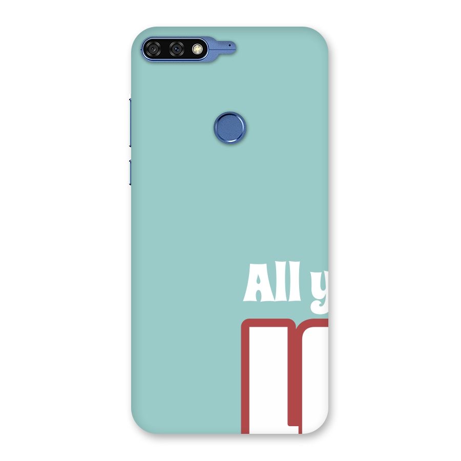 All You Need Is Love Back Case for Honor 7C