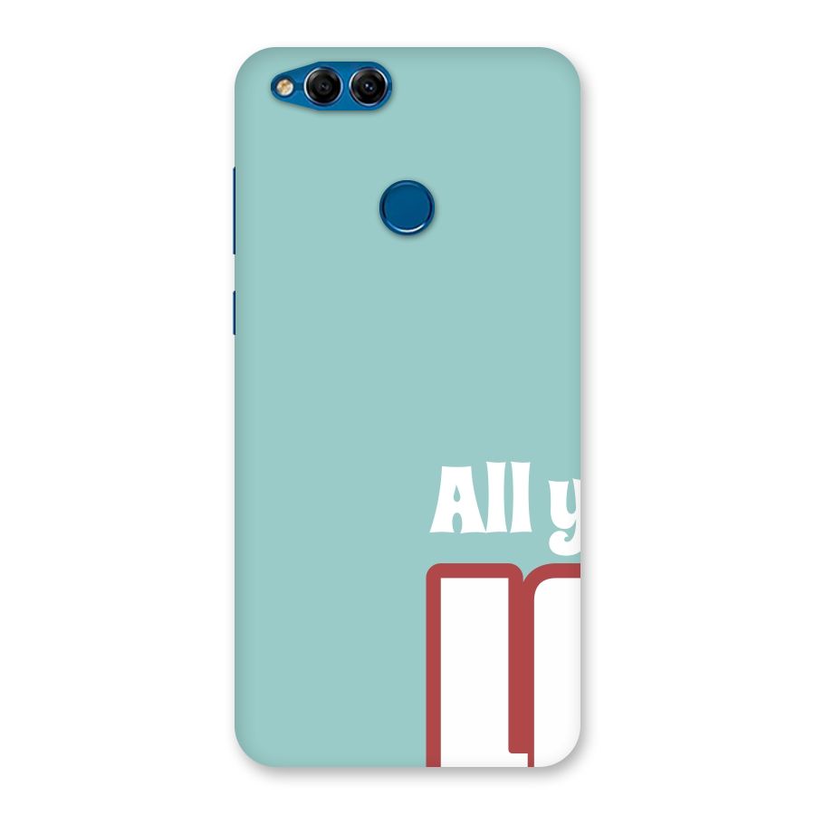 All You Need Is Love Back Case for Honor 7X
