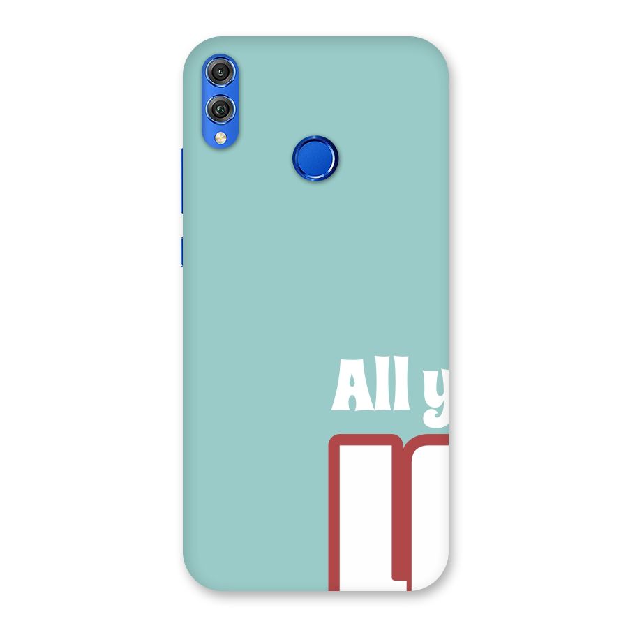All You Need Is Love Back Case for Honor 8X