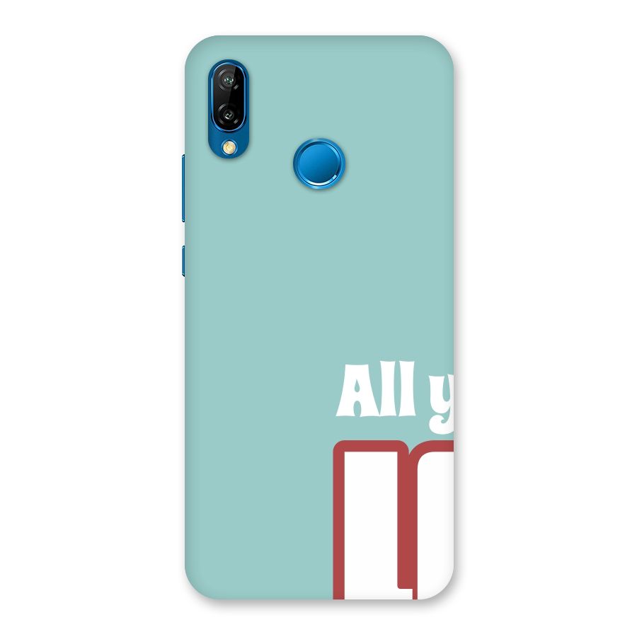All You Need Is Love Back Case for Huawei P20 Lite