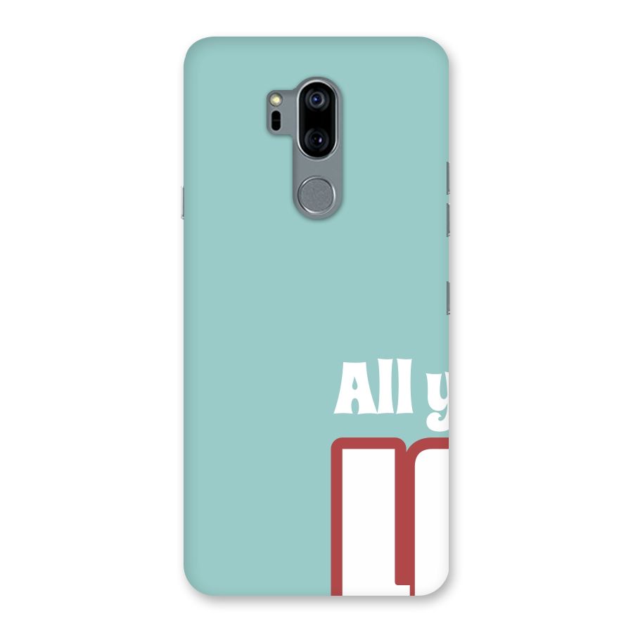 All You Need Is Love Back Case for LG G7