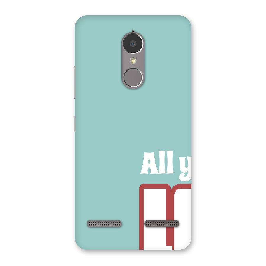 All You Need Is Love Back Case for Lenovo K6 Power