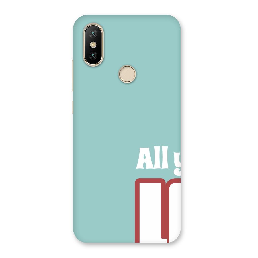 All You Need Is Love Back Case for Mi A2