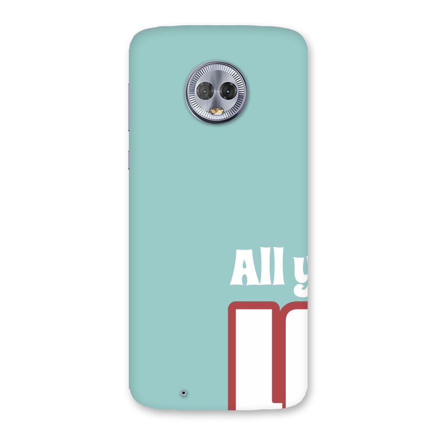 All You Need Is Love Back Case for Moto G6