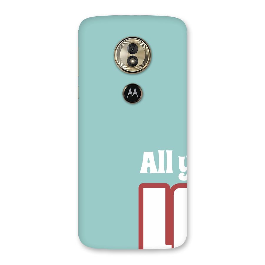 All You Need Is Love Back Case for Moto G6 Play