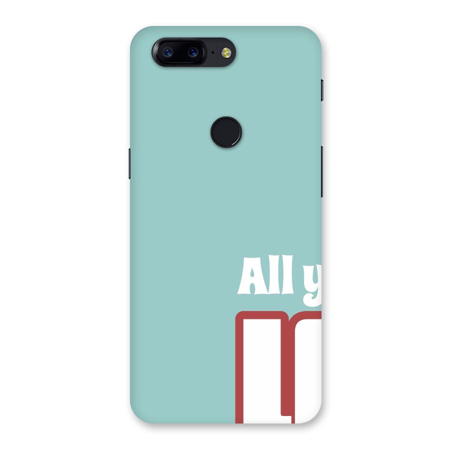 All You Need Is Love Back Case for OnePlus 5T