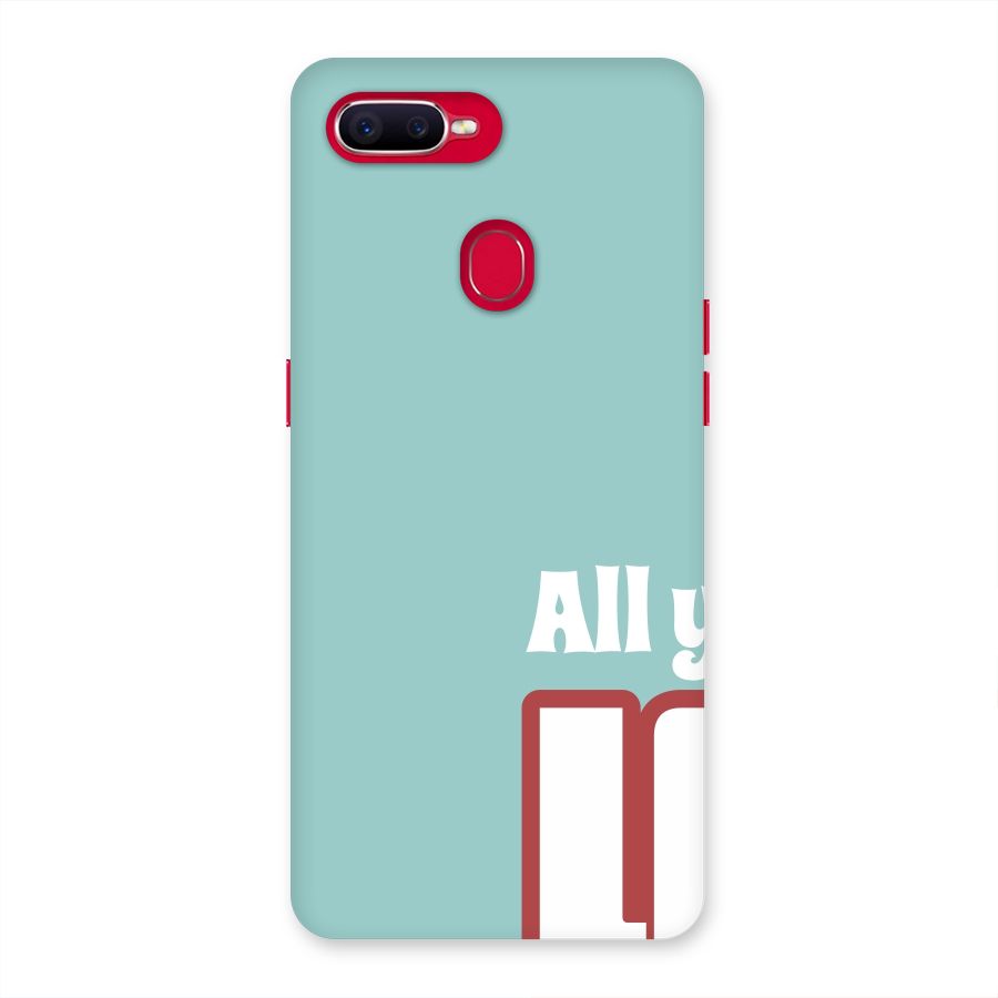 All You Need Is Love Back Case for Oppo F9 Pro