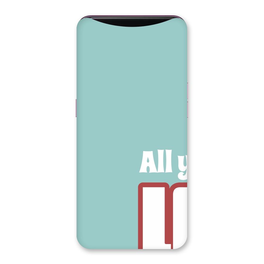 All You Need Is Love Back Case for Oppo Find X