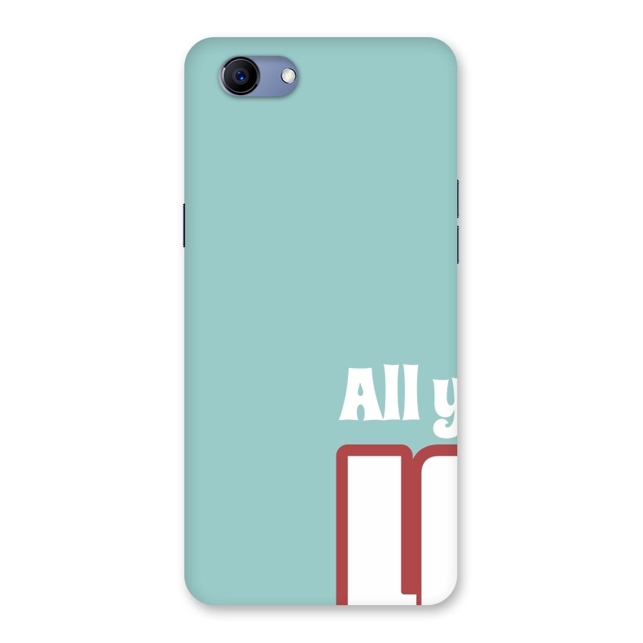 All You Need Is Love Back Case for Oppo Realme 1