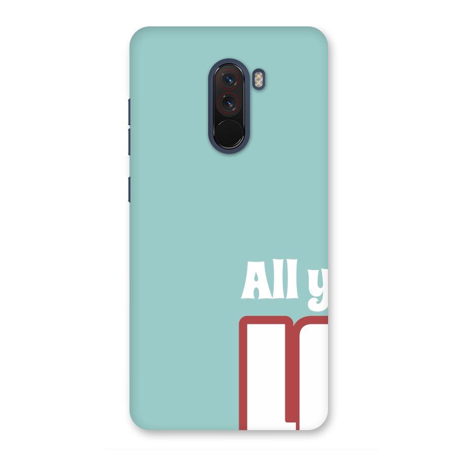 All You Need Is Love Back Case for Poco F1