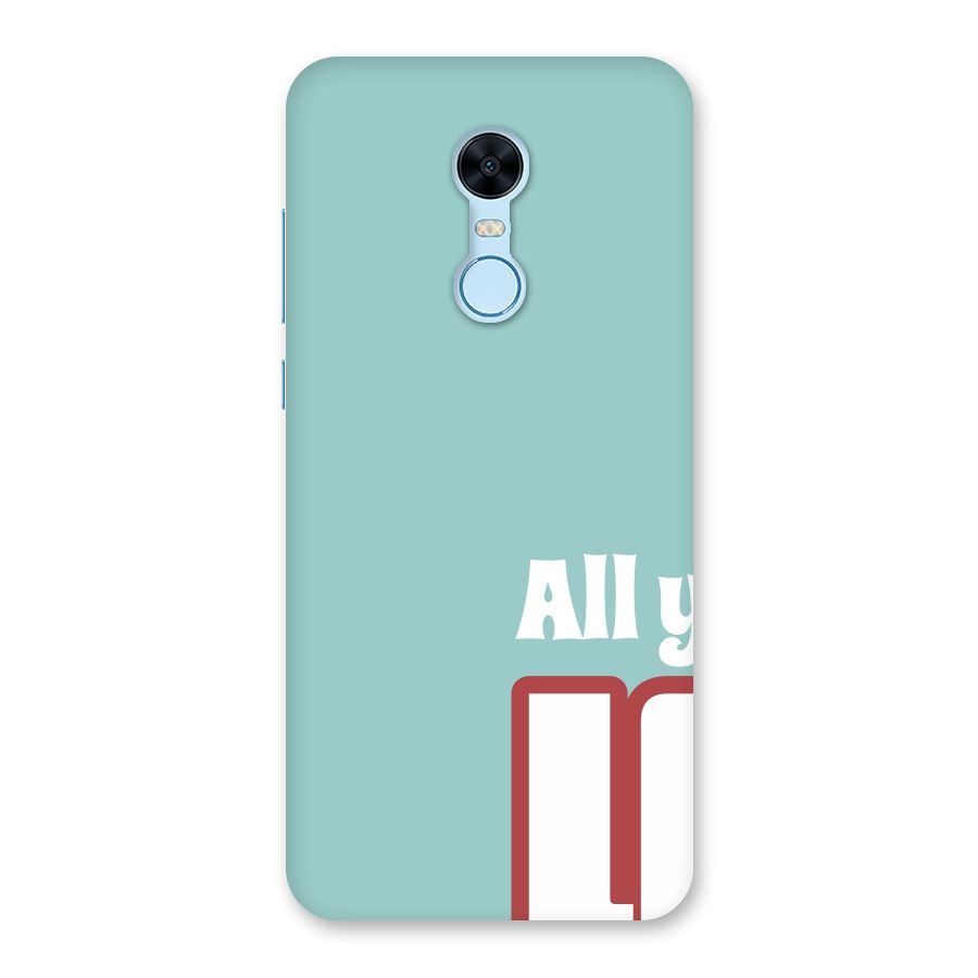 All You Need Is Love Back Case for Redmi Note 5