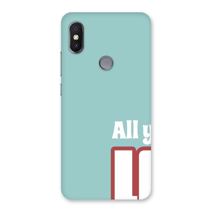 All You Need Is Love Back Case for Redmi Y2