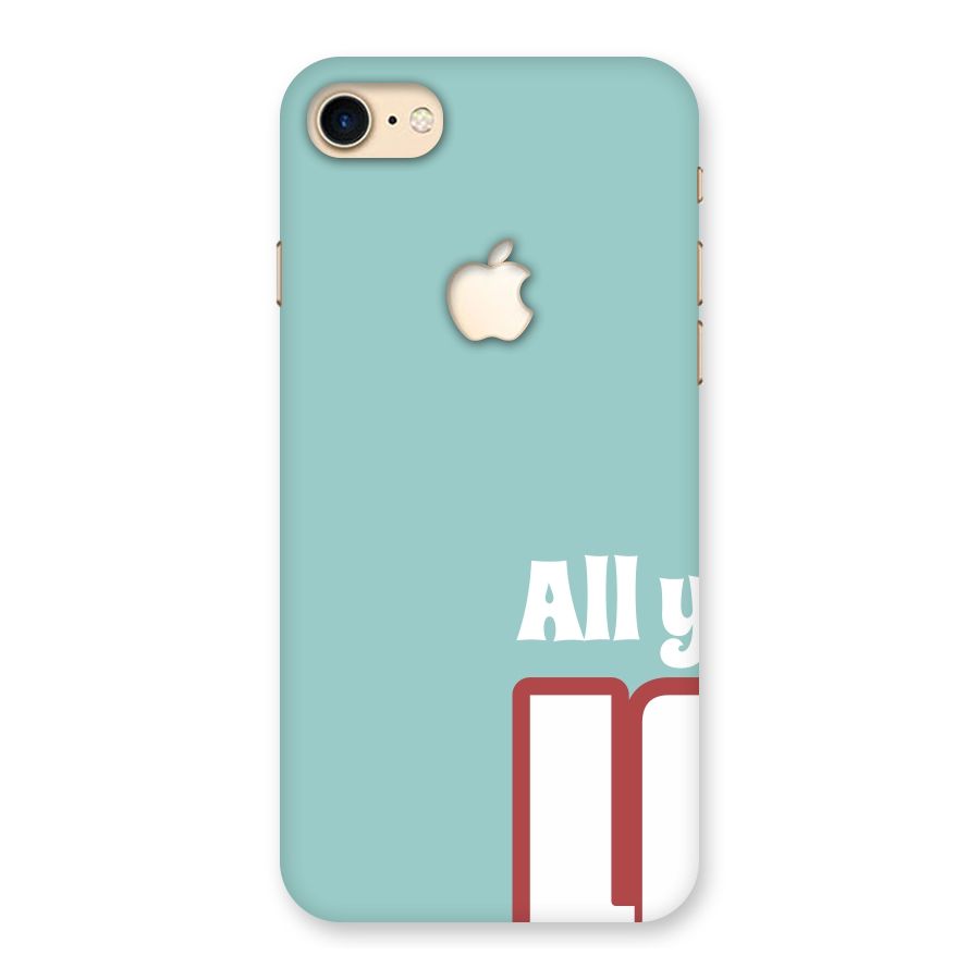 All You Need Is Love Back Case for iPhone 7 Apple Cut