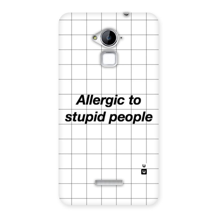 Allergic Back Case for Coolpad Note 3