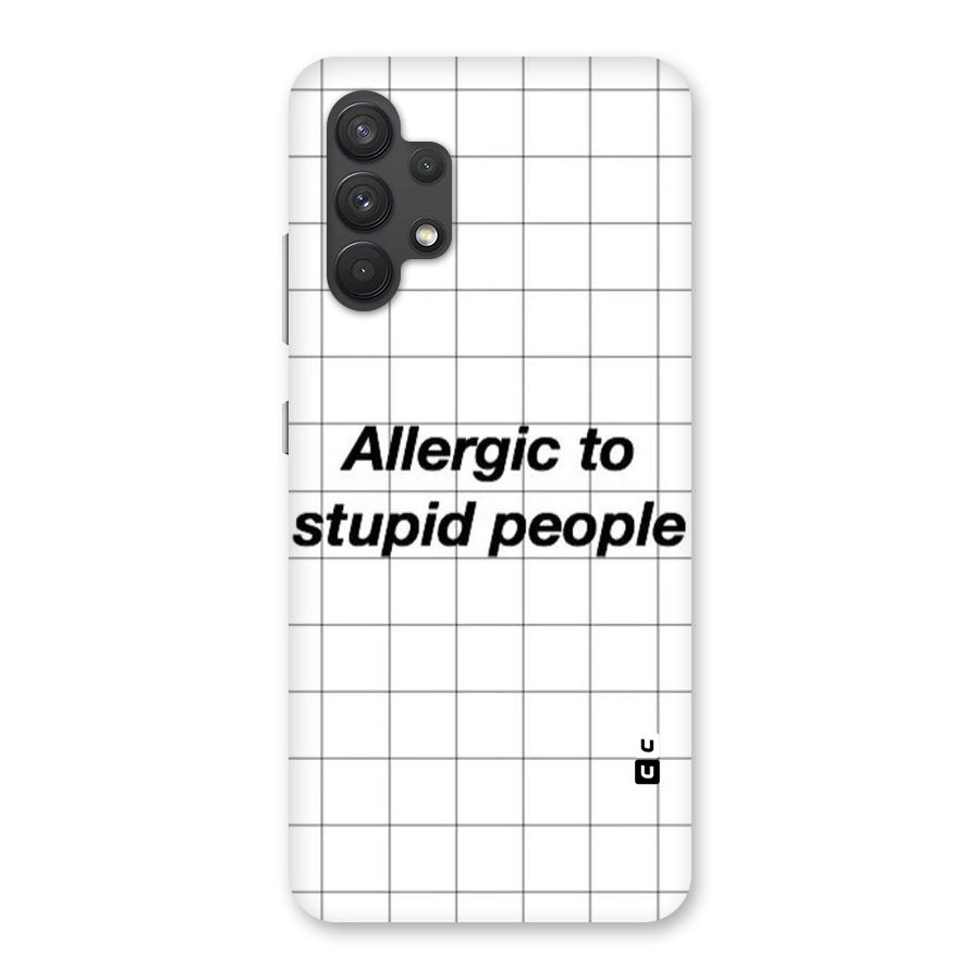 Allergic Back Case for Galaxy A32