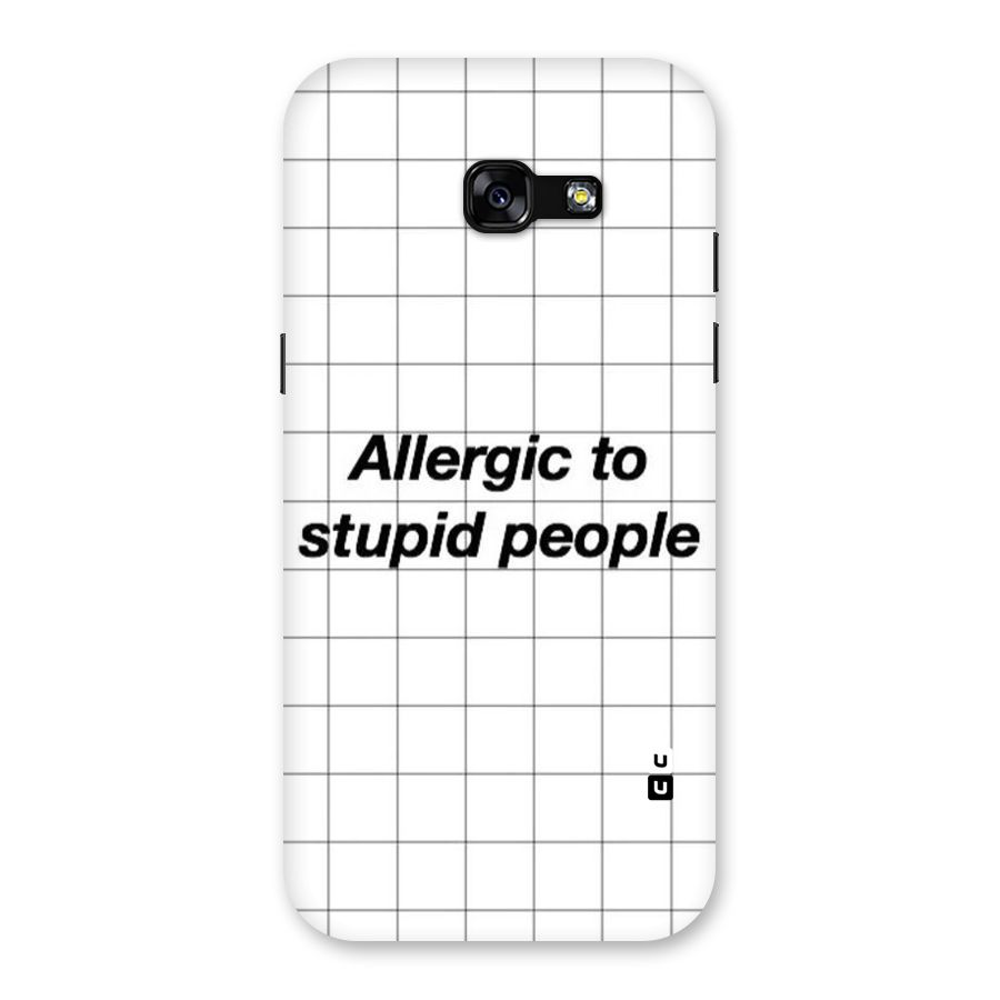 Allergic Back Case for Galaxy A5 2017