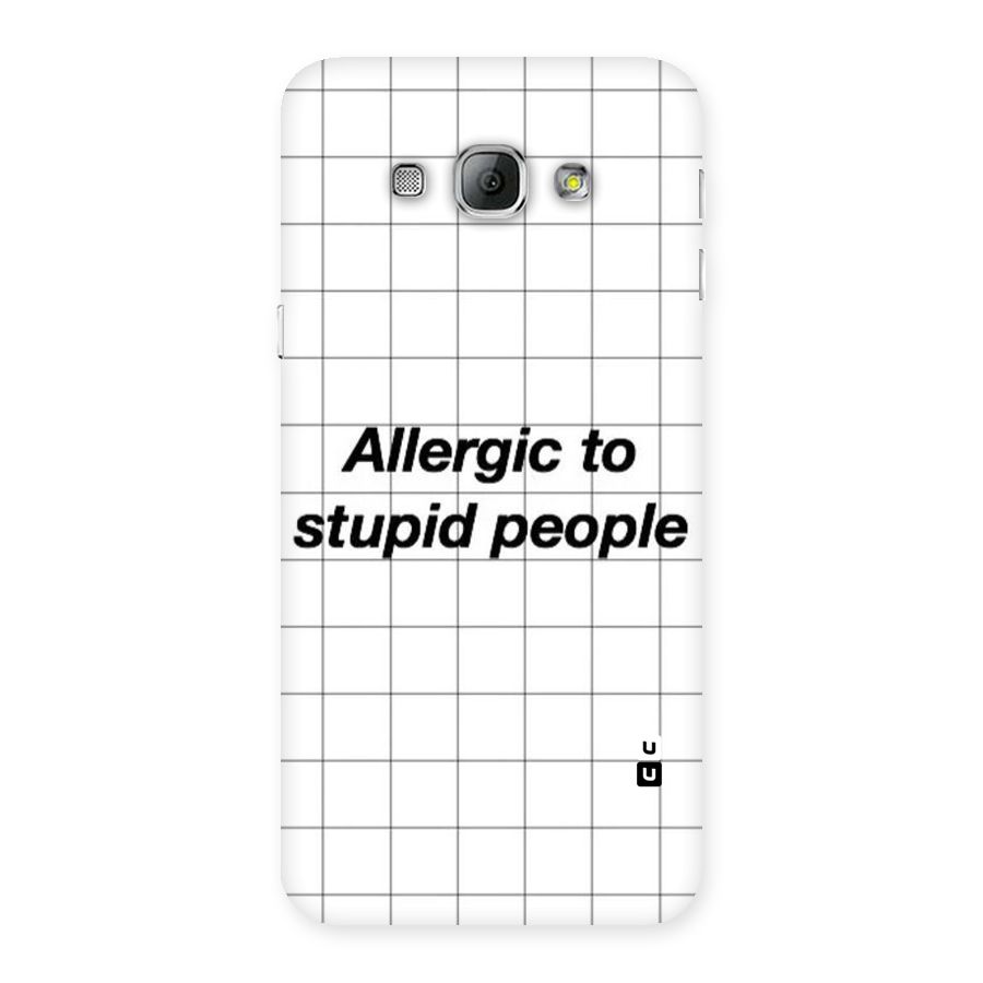 Allergic Back Case for Galaxy A8