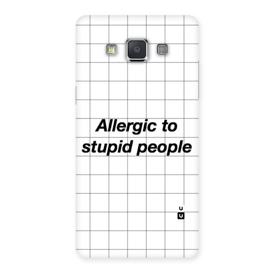 Allergic Back Case for Galaxy Grand Max