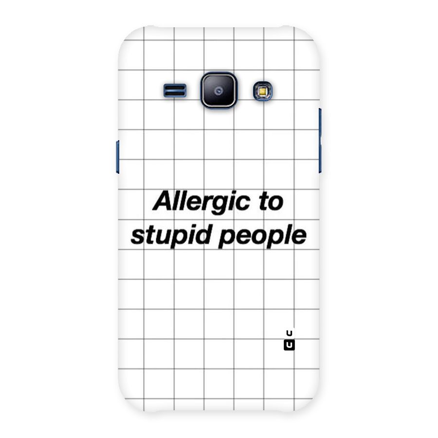Allergic Back Case for Galaxy J1