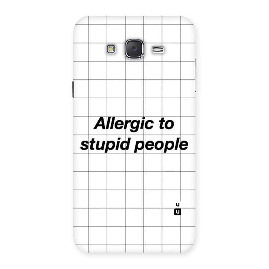 Allergic Back Case for Galaxy J7