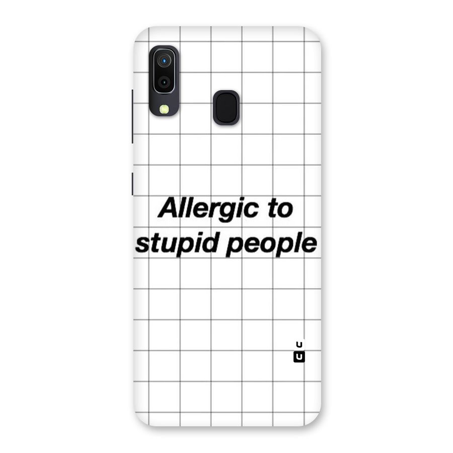 Allergic Back Case for Galaxy M10s