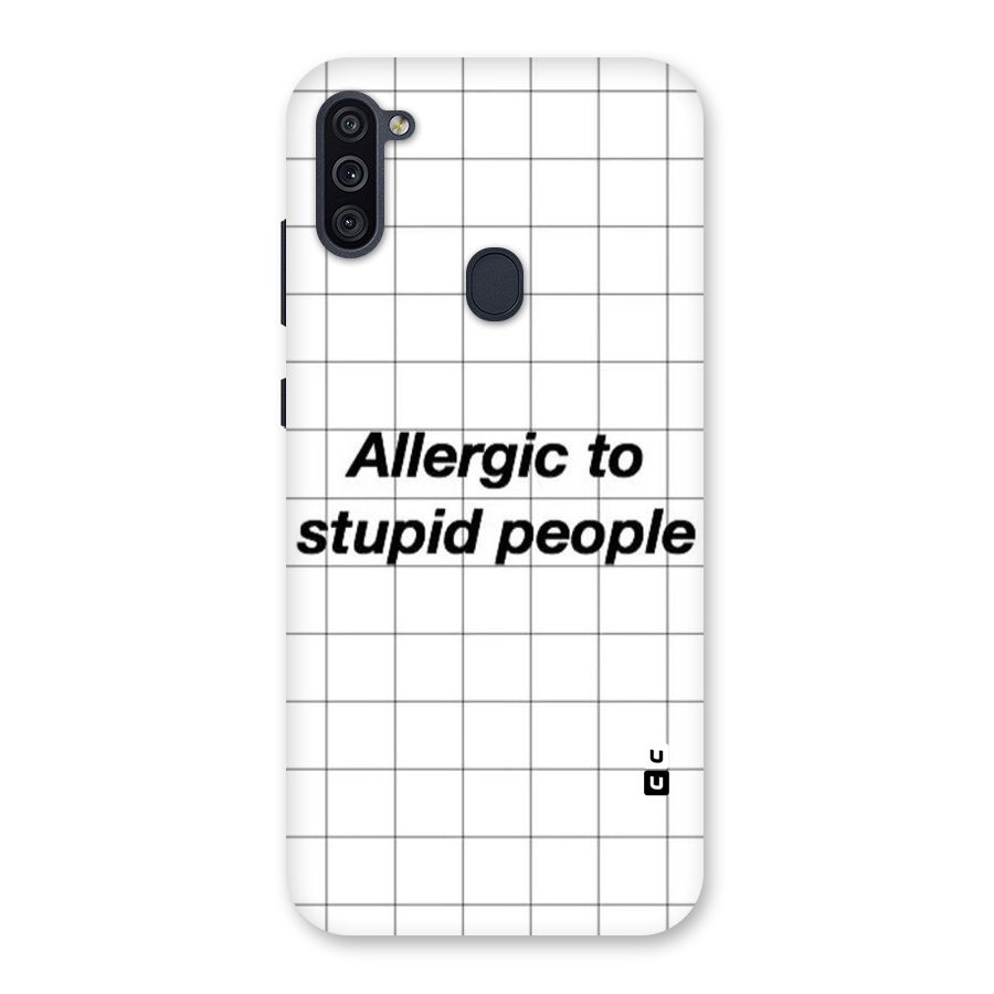 Allergic Back Case for Galaxy M11