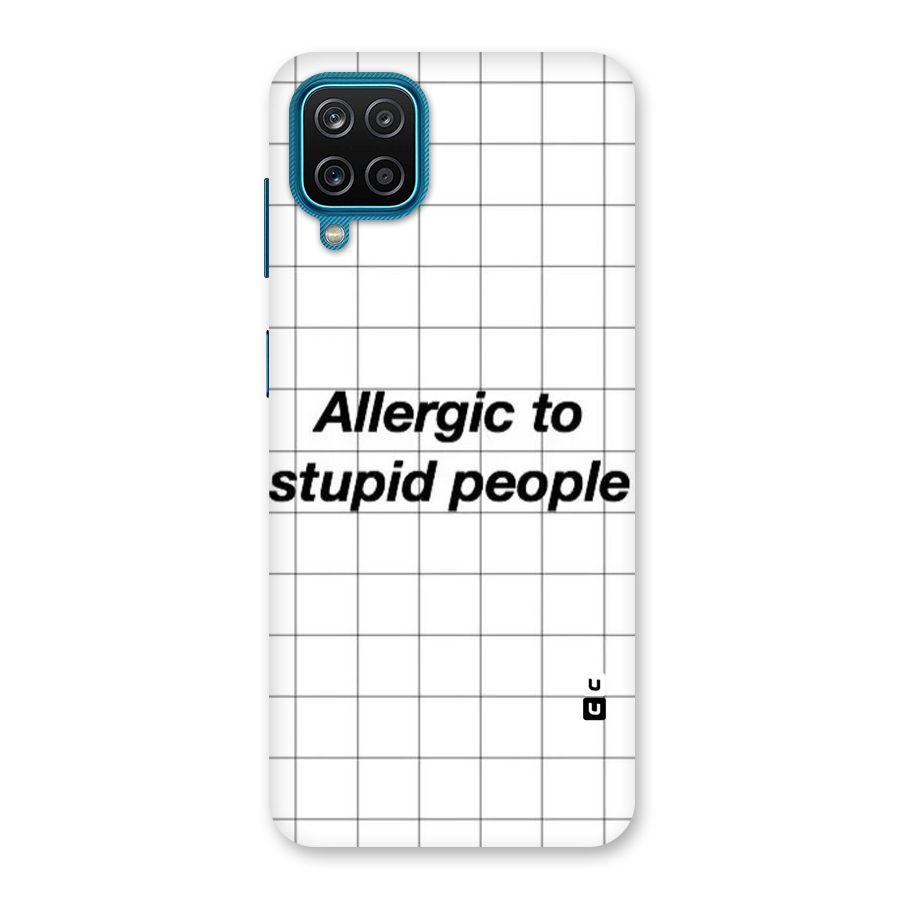 Allergic Back Case for Galaxy M12