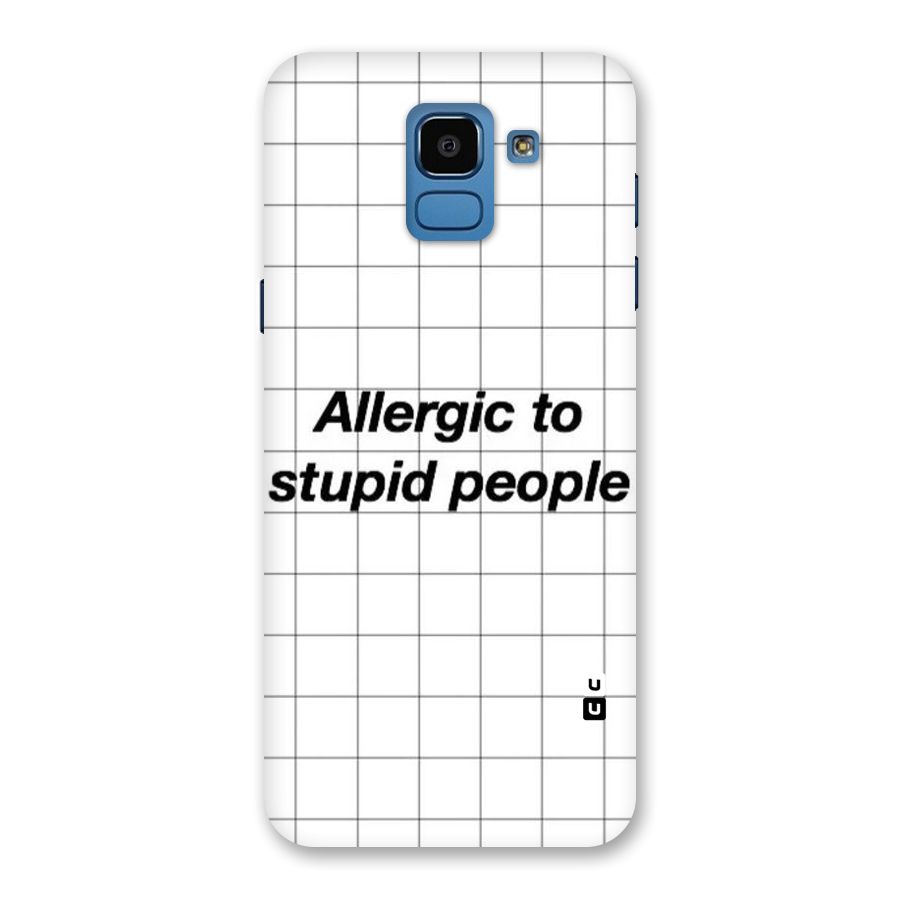 Allergic Back Case for Galaxy On6