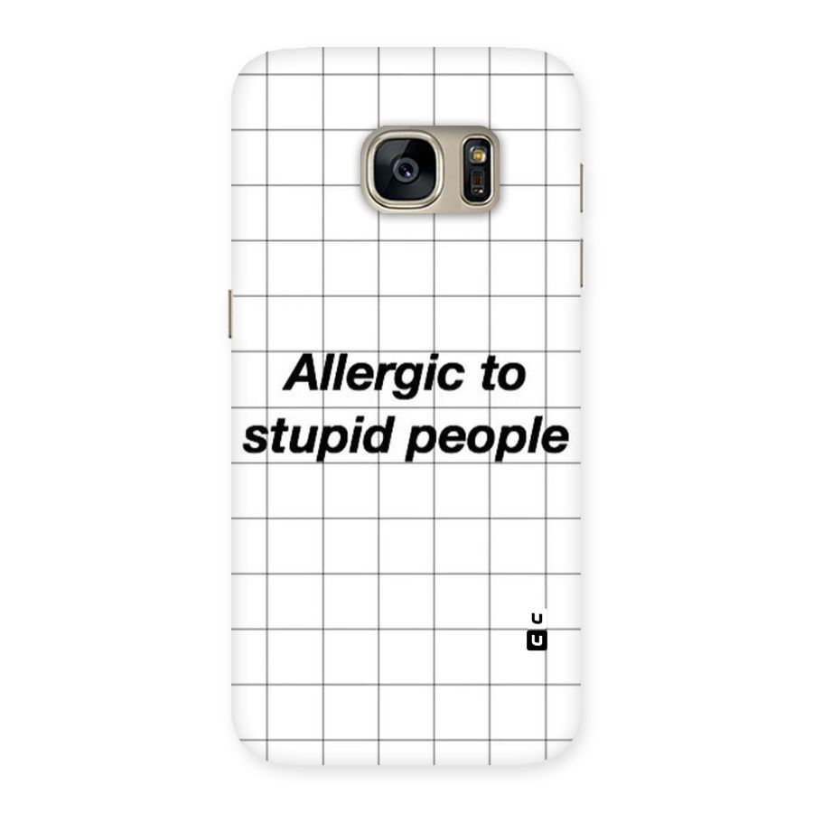 Allergic Back Case for Galaxy S7