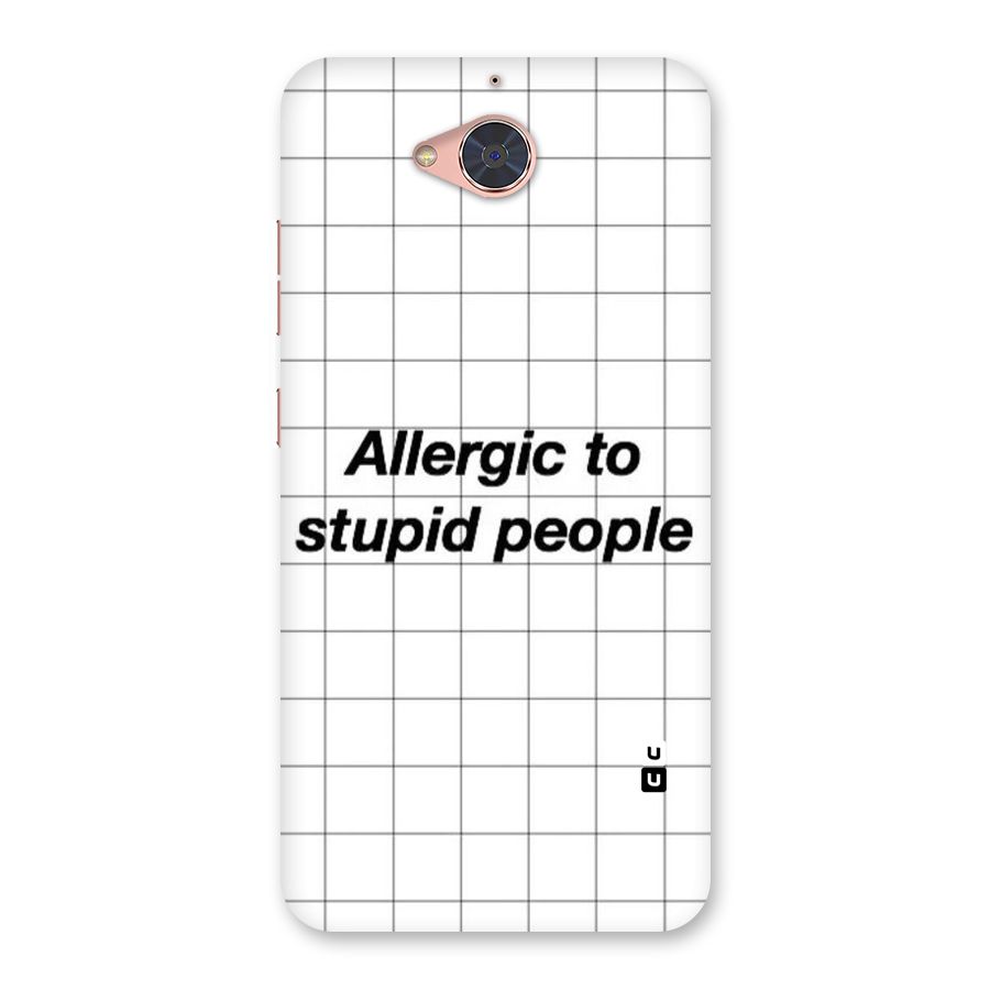 Allergic Back Case for Gionee S6 Pro