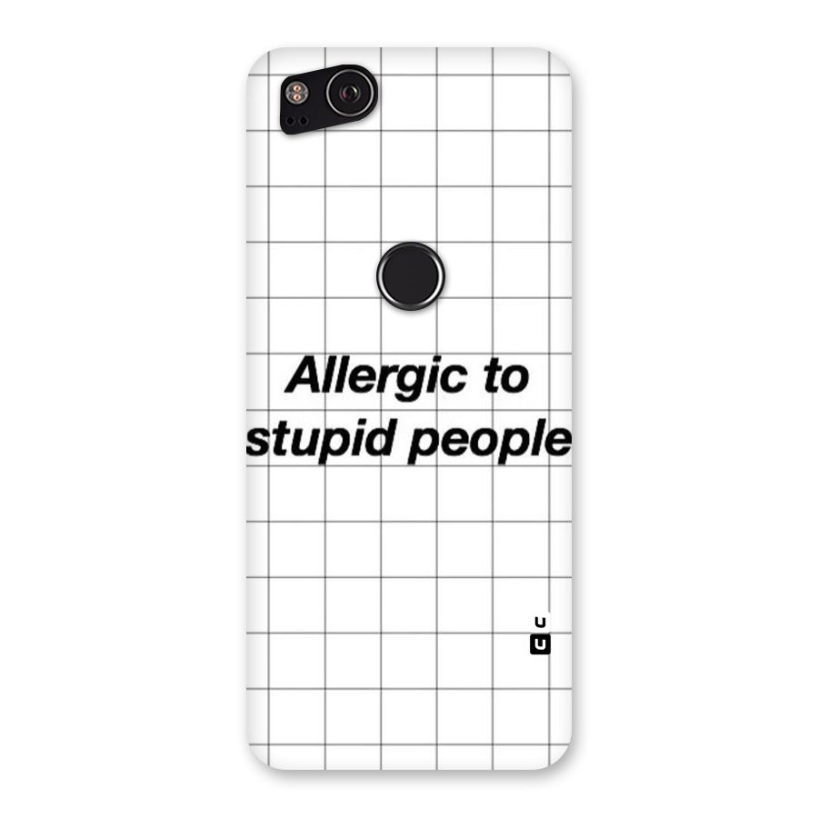 Allergic Back Case for Google Pixel 2
