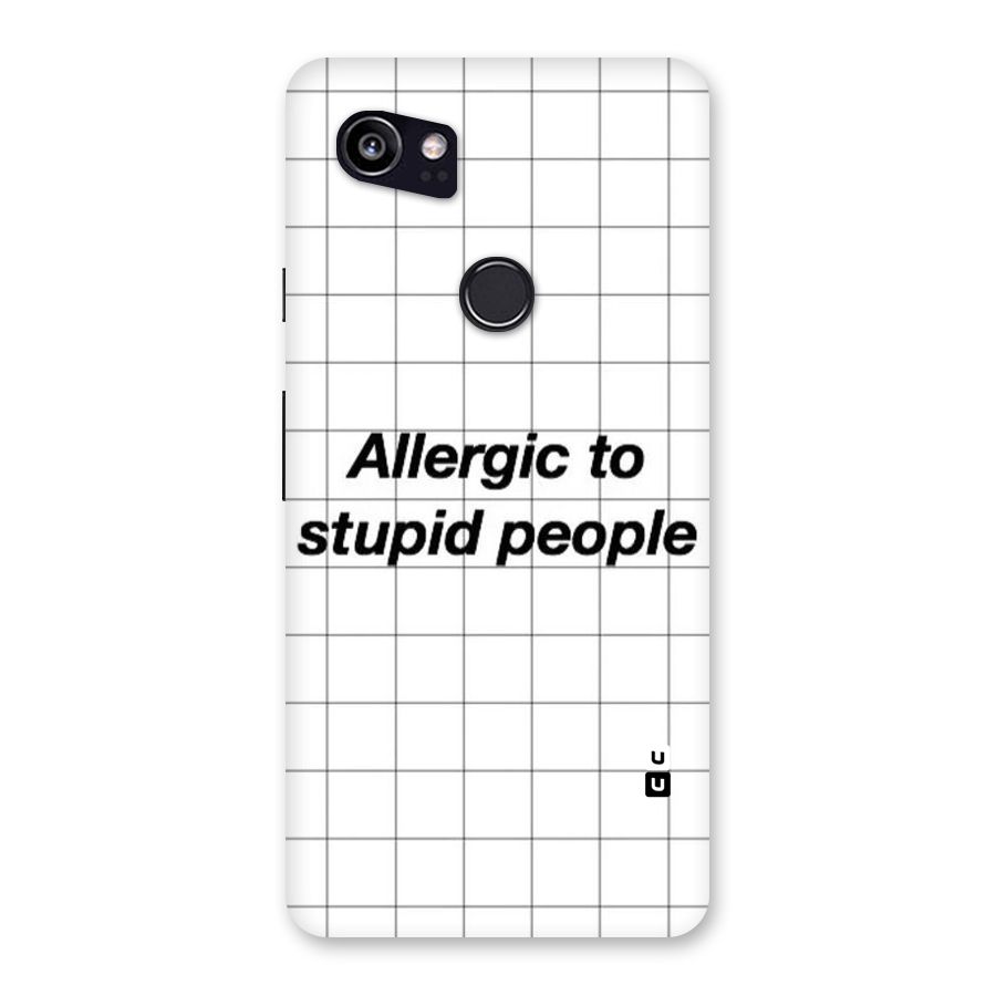 Allergic Back Case for Google Pixel 2 XL