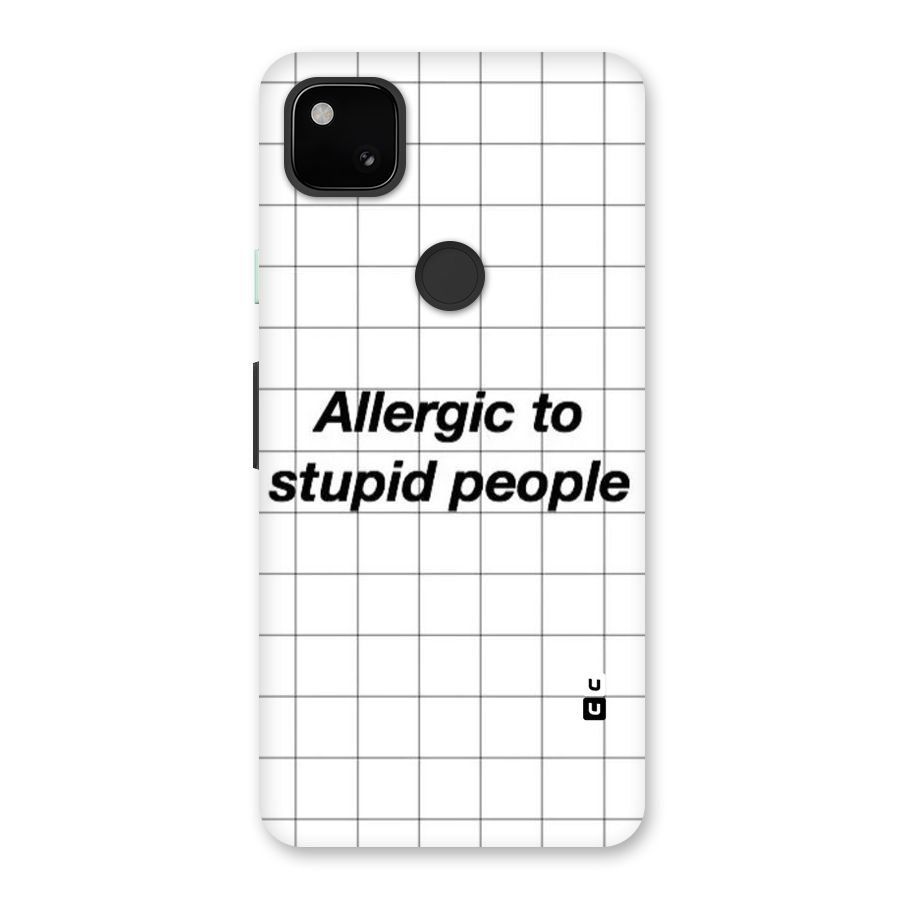 Allergic Back Case for Google Pixel 4a