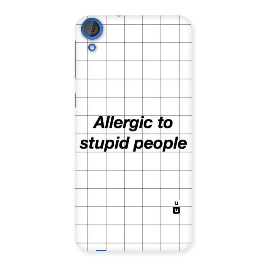 Allergic Back Case for HTC Desire 820s