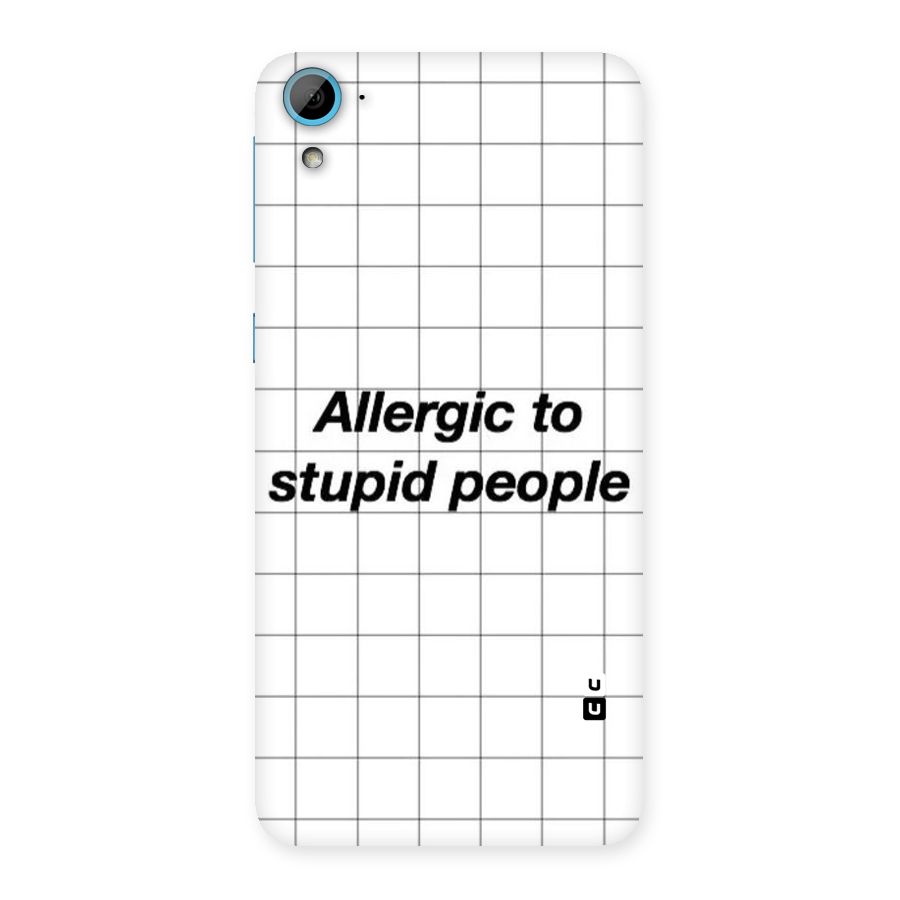 Allergic Back Case for HTC Desire 826