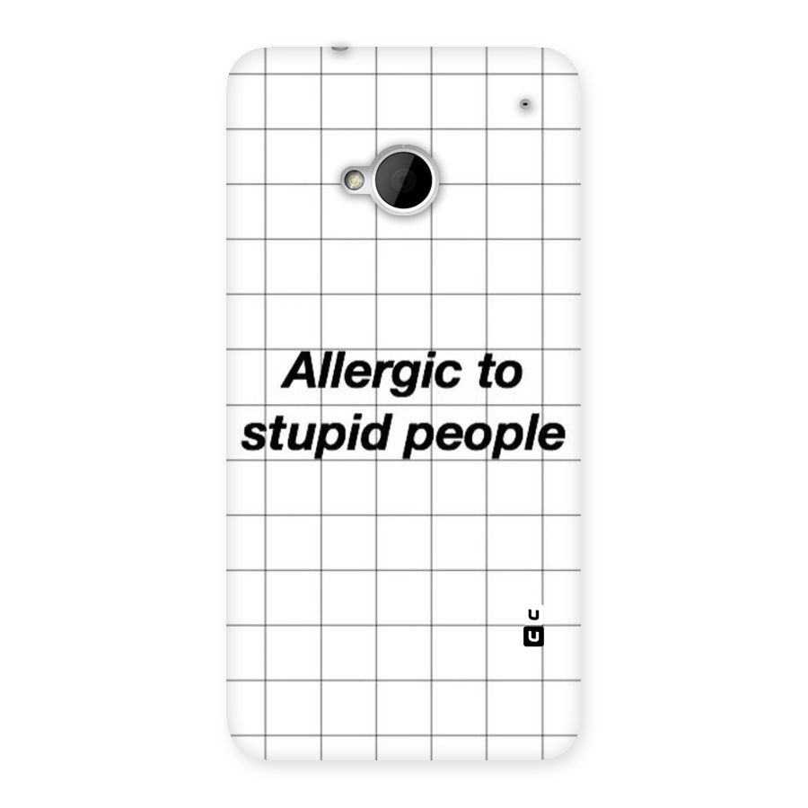 Allergic Back Case for HTC One M7