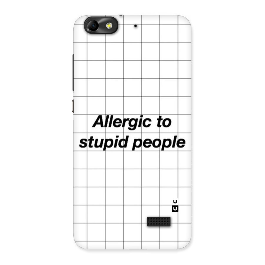 Allergic Back Case for Honor 4C