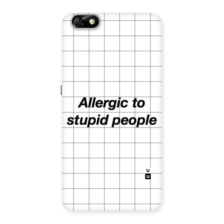 Allergic Back Case for Honor 4X