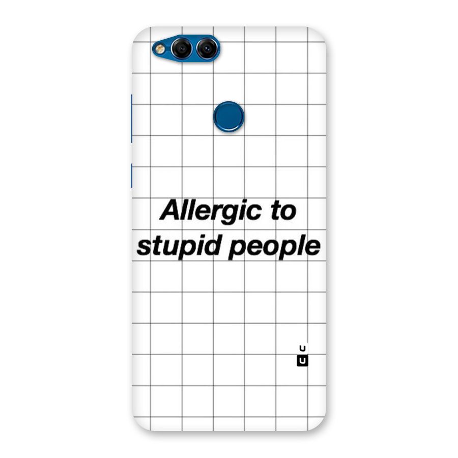 Allergic Back Case for Honor 7X