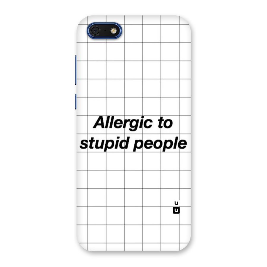 Allergic Back Case for Honor 7s