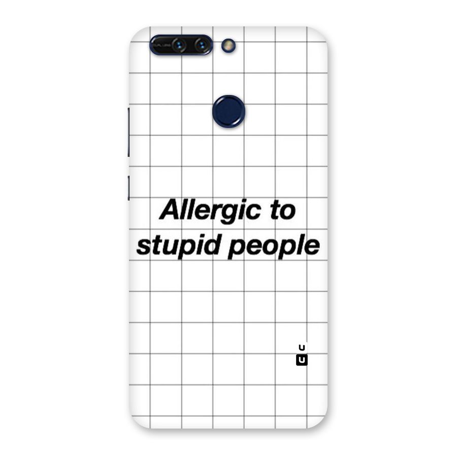 Allergic Back Case for Honor 8 Pro