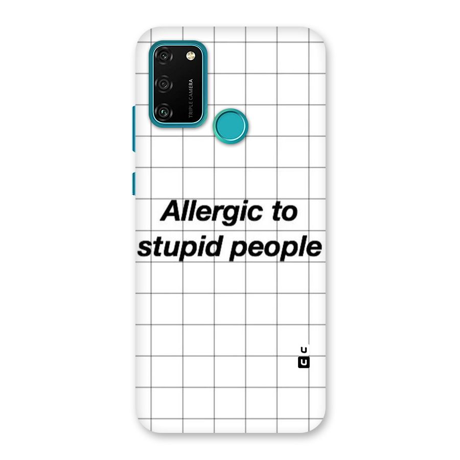 Allergic Back Case for Honor 9A