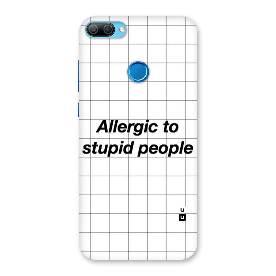 Allergic Back Case for Honor 9N