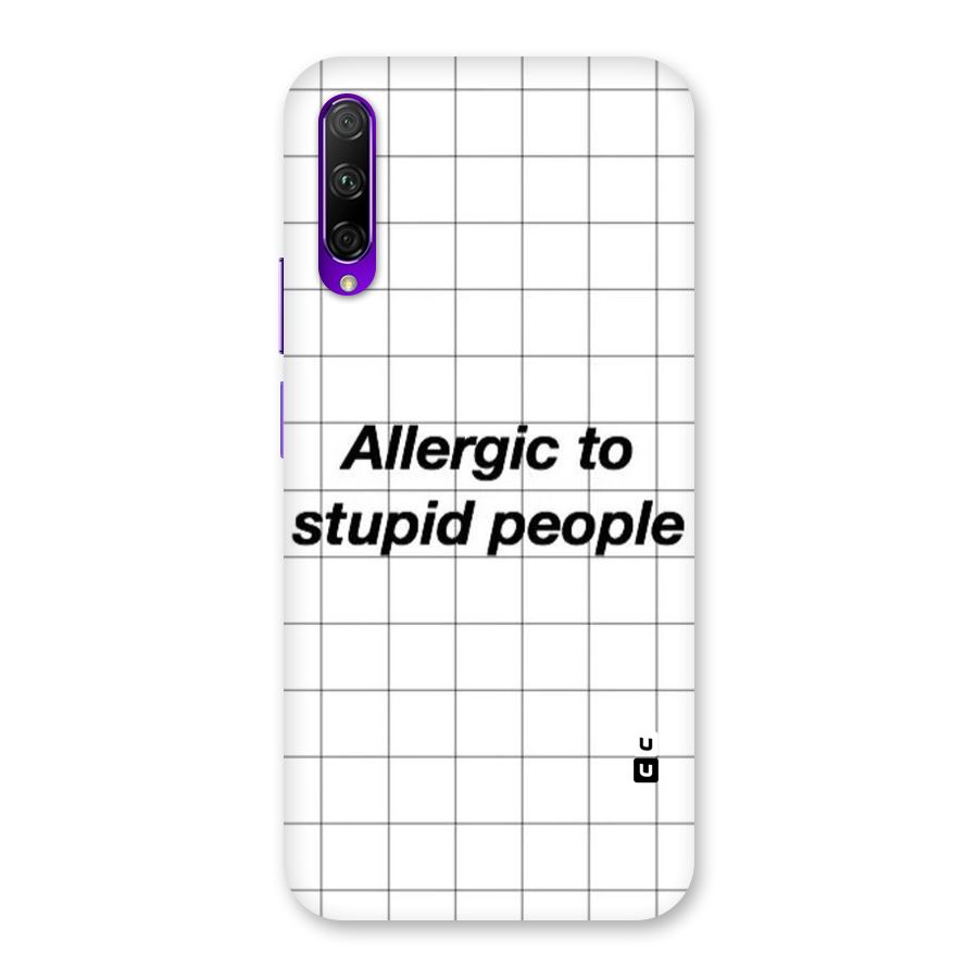 Allergic Back Case for Honor 9X Pro