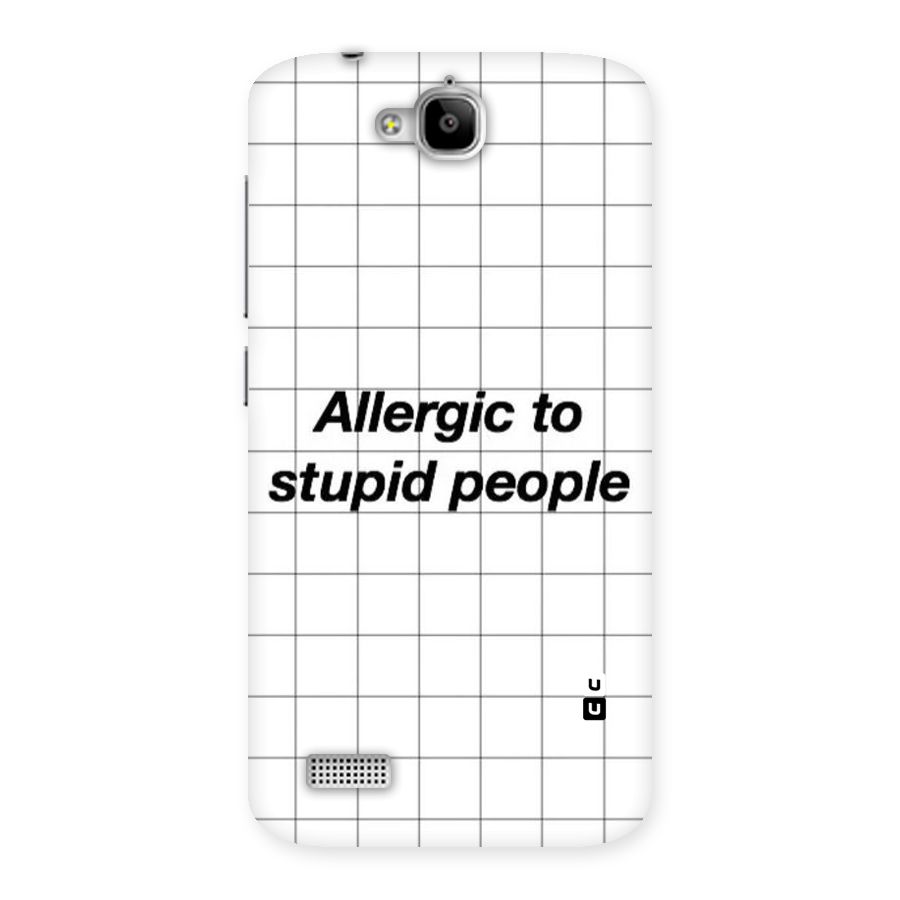 Allergic Back Case for Honor Holly