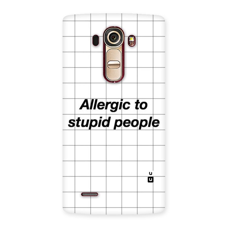 Allergic Back Case for LG G4
