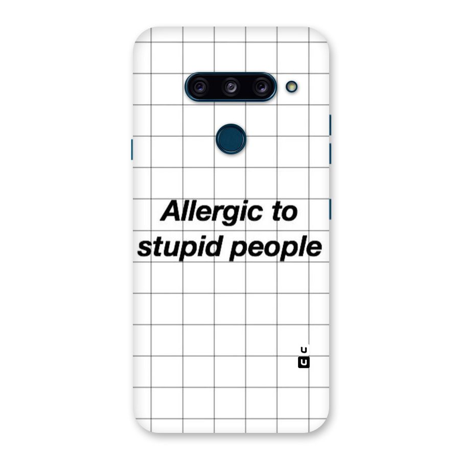 Allergic Back Case for LG  V40 ThinQ