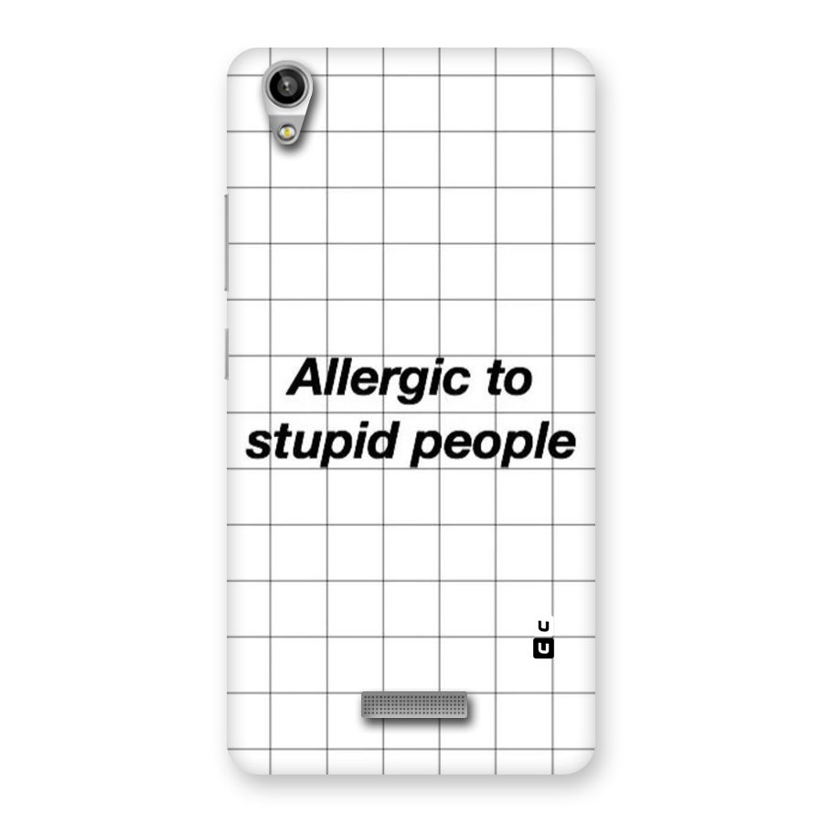 Allergic Back Case for Lava-Pixel-V1