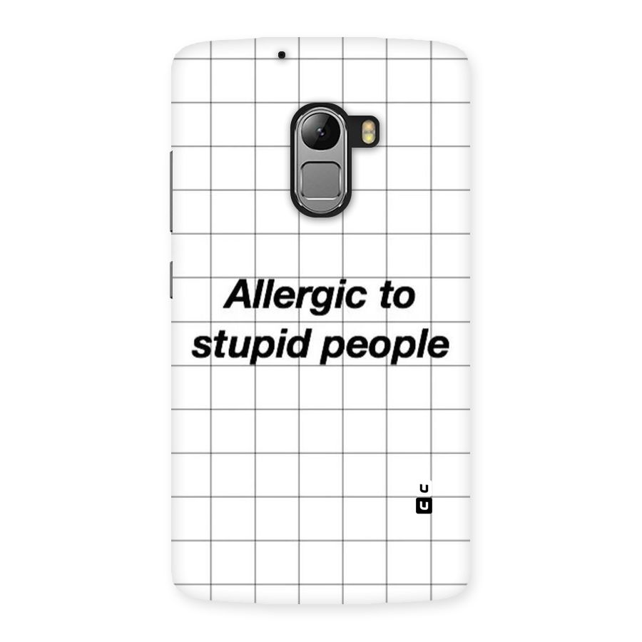 Allergic Back Case for Lenovo K4 Note